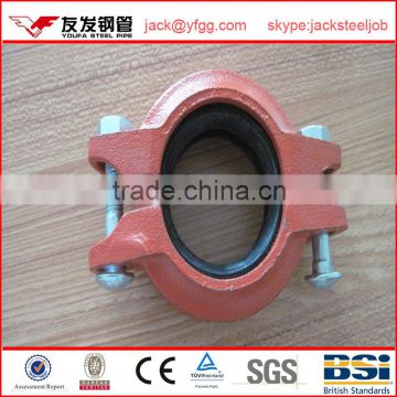 LGJ carbon steel automatic sprinkler grooved pipe