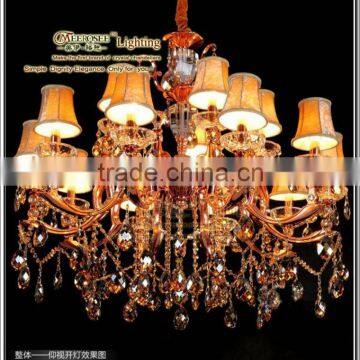Asfour crystal hotel chandelier, hotel project chandelier for decor, zhongshan lighting
