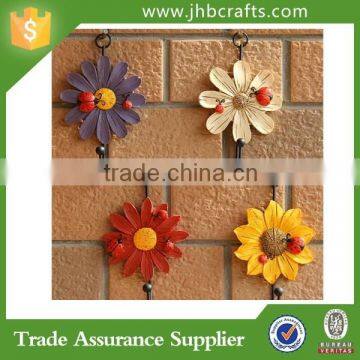Custom Wholesale Resin Flower Hook Home Decoration photo-5