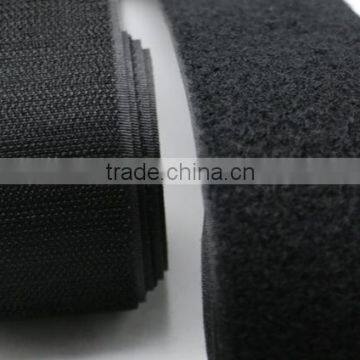 100% Sew On Nylon Black 100mm Loop