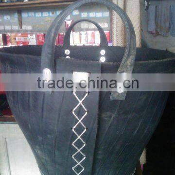 recycled tire rubber buckets,Tire basket,Concreters rubber basket