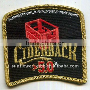 Number Embroidery patch