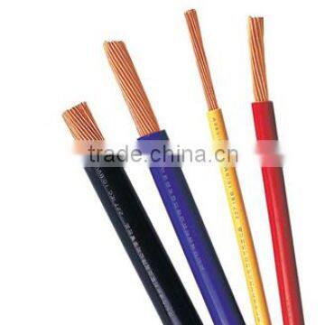 300/500V Single-core Non-sheathed wires BV cable and electrical wires Copper Conductor PVC Insulated wires