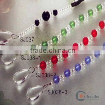 China crystal rhinestone curtain,colored beaded for door curtain