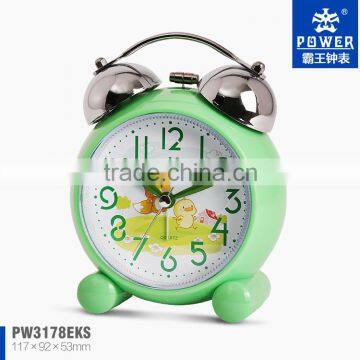 sweet lovely alarm clock with two bells