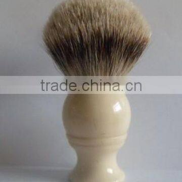 High Quality White Handle Pure Silvertip Badger Hair Shaving Brush