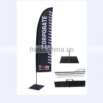 Outdoor advertising flying banner