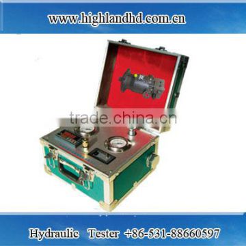 China manufacturer portable hydraulic pressure tester and flow meter