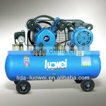 CE portable bellt driven 2HP air compressor V-0.17/8