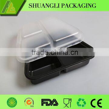 Black to go Container Environmental Plastic Food Container photo-2