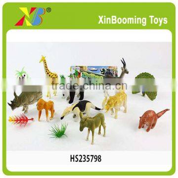 Funny farm animals set toy