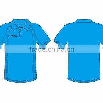 Custom cut and sewn sublimation high quality polo shirt