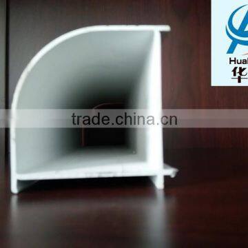 UPVC Profile, PVC Window Profile for Door & Window, UV Coating (blue White) PVC Window Profile photo-5