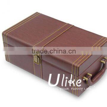 2014 hot sale packaging box nets wine glass packaging brown box packaging