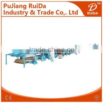 [RD-3-100-2000]Automatic high speed 3 ply corrugated carton making machine