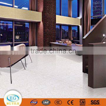 Bianco White Porcelanato Double Charge Polished Porcelain Floor Travertine Tile photo-3