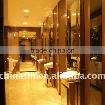 HPL type high quality modern toilet cubicle partition