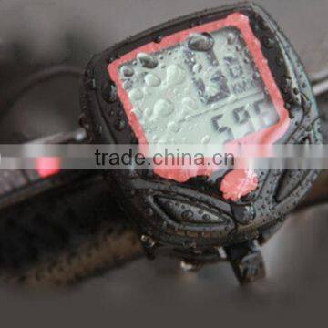 15 Function Waterproof Mini Bike Code Table Bike Stopwatch Cycle Computer Bicycle Speed Meter for Sports photo-6