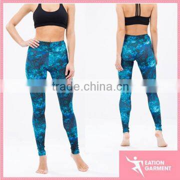 Custom sublimation sports leggings women long yoga pants wholesale