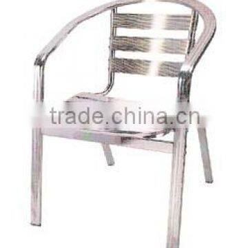 Flat tube aluminum chair