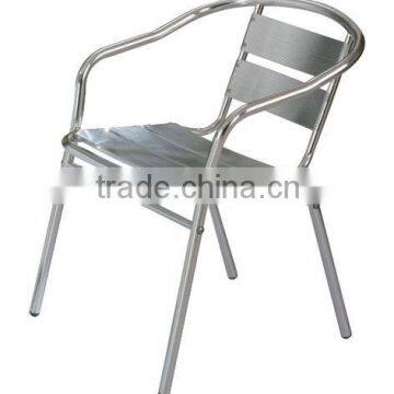 Aluminium sling stackable chairs