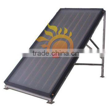 Flat panel solar water heater