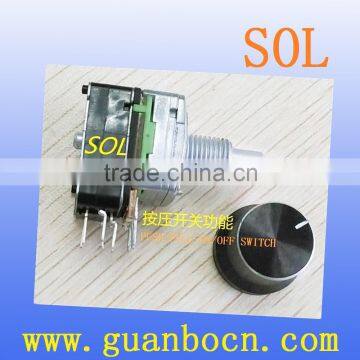 SOL-20k rotary potentiome-24mm potentiometer rk14k1230a0x 1000k potentiometer rotary alpha Potentiometer b500k 9n1 potentiometer