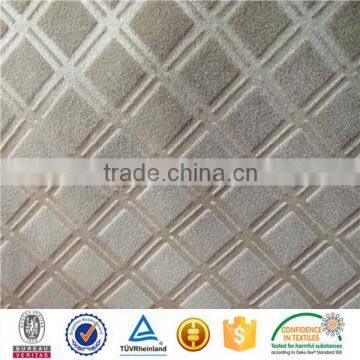 make to order Polyester Material new pattern embossed cheap car seat covers fabric