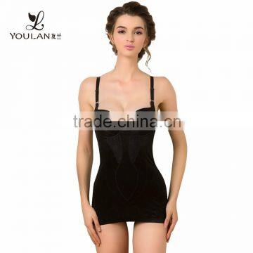 High Quality warp-knitted shaping strong sexy red mature corset