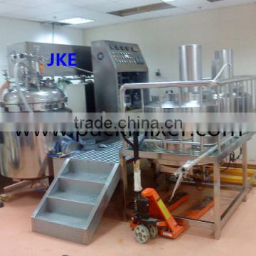 350L Cream Homogenizer Cosmetic Cream Vacuum Emulsion Homogenizer Mixer