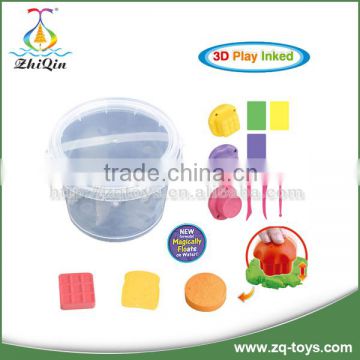 2016 Promotional educational toy kids modeling clay mould toy with high quality