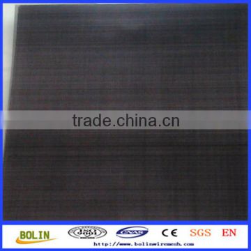 Black Wire Mesh Material and Screen/Woven Wire Mesh Application 304 stainless steel screen mesh