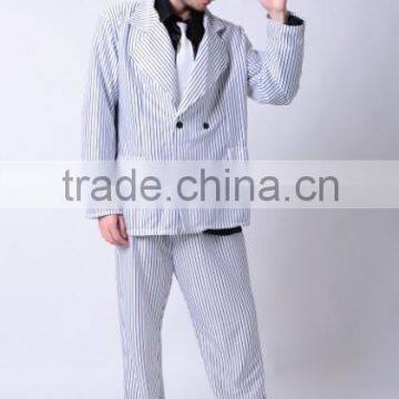 Sexy Costume Shop Gangster Jackets Costume Dress Adult Gangster Costume for Men photo-2