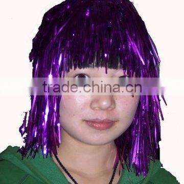 Selling Party Wigs/tinsel wig