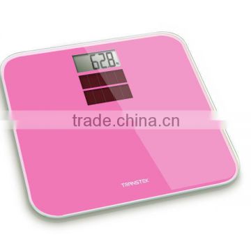 Large capacity Solar Glass Bathroom Scale