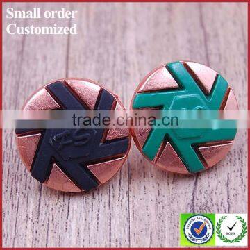 Private Custom Fur Coat Blazer Shirt Embossed Metal Buttons photo-4