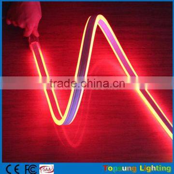 2016 new Double side emitting red mini 12v led neon flex light for signs