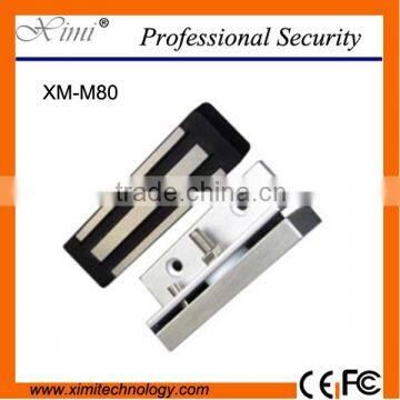 80kg access control door lock electronic magnetic lock 150Lbs NC EM lock XM-M80 With Bracket
