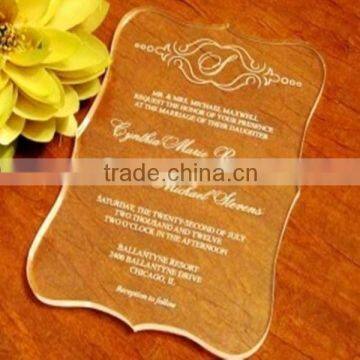 Wholesale wedding invitation card 2015