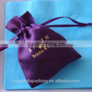 Small Satin Drawstrings Bags For Jewelry