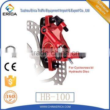 Zoom Alloy Red Hydraulic Disc Brake For Road Bicycle