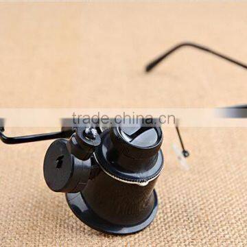High Quality Optical Lens 2 LED Eye Glasses Material Jewelry Loupes and Magnifiers photo-4
