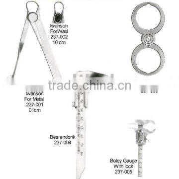 Dental Measuring Instruments