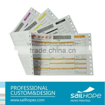 carbonless paper barcode air express waybill