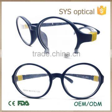 2016 new round_shape with replaceable for sport kids glasses frame