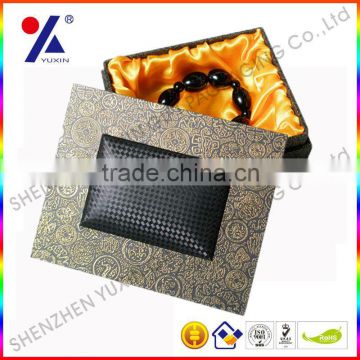 jewelry packaging box with top and bottom cover gift paper box