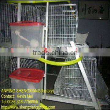 (Germany TUV Rheinland)Export standard Layer Chicken battery cage 3or 4 layer