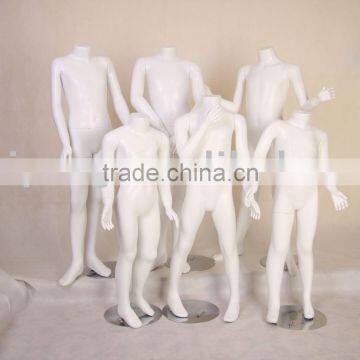 Kid mannequin headless model window display skin color frp mankin AC-11-16