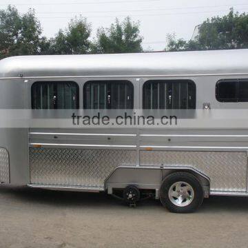 Deluxe 3 horse angle load horse trailer