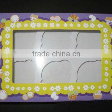 custom portable cake and cupcake boxes with 6 pack